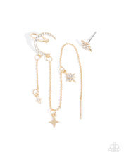 Load image into Gallery viewer, Heaven Struck - Gold Earrings - Paparazzi
