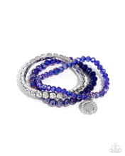 Load image into Gallery viewer, Heroic Haute - Blue - Paparazzi Bracelet
