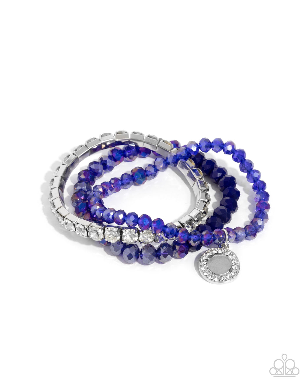 Heroic Haute - Blue - Paparazzi Bracelet