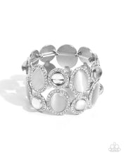 Load image into Gallery viewer, Affixed Appeal - White Bracelet
