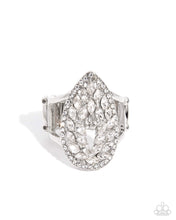 Load image into Gallery viewer, Lasting Luminescence - White Ring - Paparazzi
