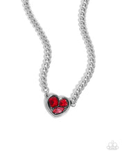 Load image into Gallery viewer, PREORDER ~ Tasteful Triad - Red - Paparazzi Necklace
