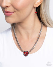 Load image into Gallery viewer, PREORDER ~ Tasteful Triad - Red - Paparazzi Necklace
