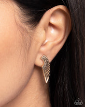 Load image into Gallery viewer, Angelic Altitude - Gold Earrings
