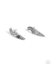 Load image into Gallery viewer, Angelic Altitude - Silver Earrings - Paparazzi
