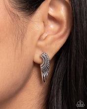 Load image into Gallery viewer, Angelic Altitude - Silver Earrings - Paparazzi
