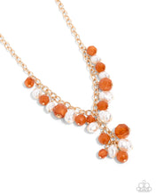 Load image into Gallery viewer, Beehive Barrage - Orange - Paparazzi Necklace
