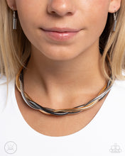 Load image into Gallery viewer, Sleek Splendor - Multi - Paparazzi Necklace
