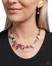 Load image into Gallery viewer, Whimsical Whisper - Red - Paparazzi Necklace

