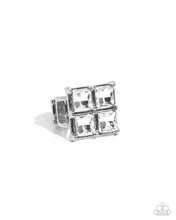 Load image into Gallery viewer, Window Whimsy - White - Paparazzi Ring
