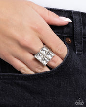 Load image into Gallery viewer, Window Whimsy - White - Paparazzi Ring
