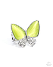 Load image into Gallery viewer, Fluttering Flex - Green - Paparazzi Ring
