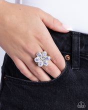 Load image into Gallery viewer, Petaled Promenade - Purple Ring - Paparazzi
