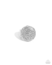 Load image into Gallery viewer, Studded Scout - White Ring - Paparazzi
