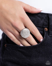 Load image into Gallery viewer, Studded Scout - White Ring - Paparazzi
