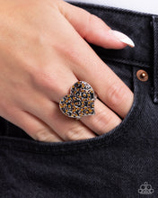 Load image into Gallery viewer, Cheetah Cameo - Brown Ring - Paparazzi
