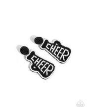 Load image into Gallery viewer, Cheer Captain - Black Earrings - Paparazzi
