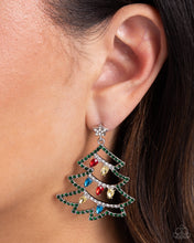 Load image into Gallery viewer, O Tannenbaum - Multi - Paparazzi Earrings
