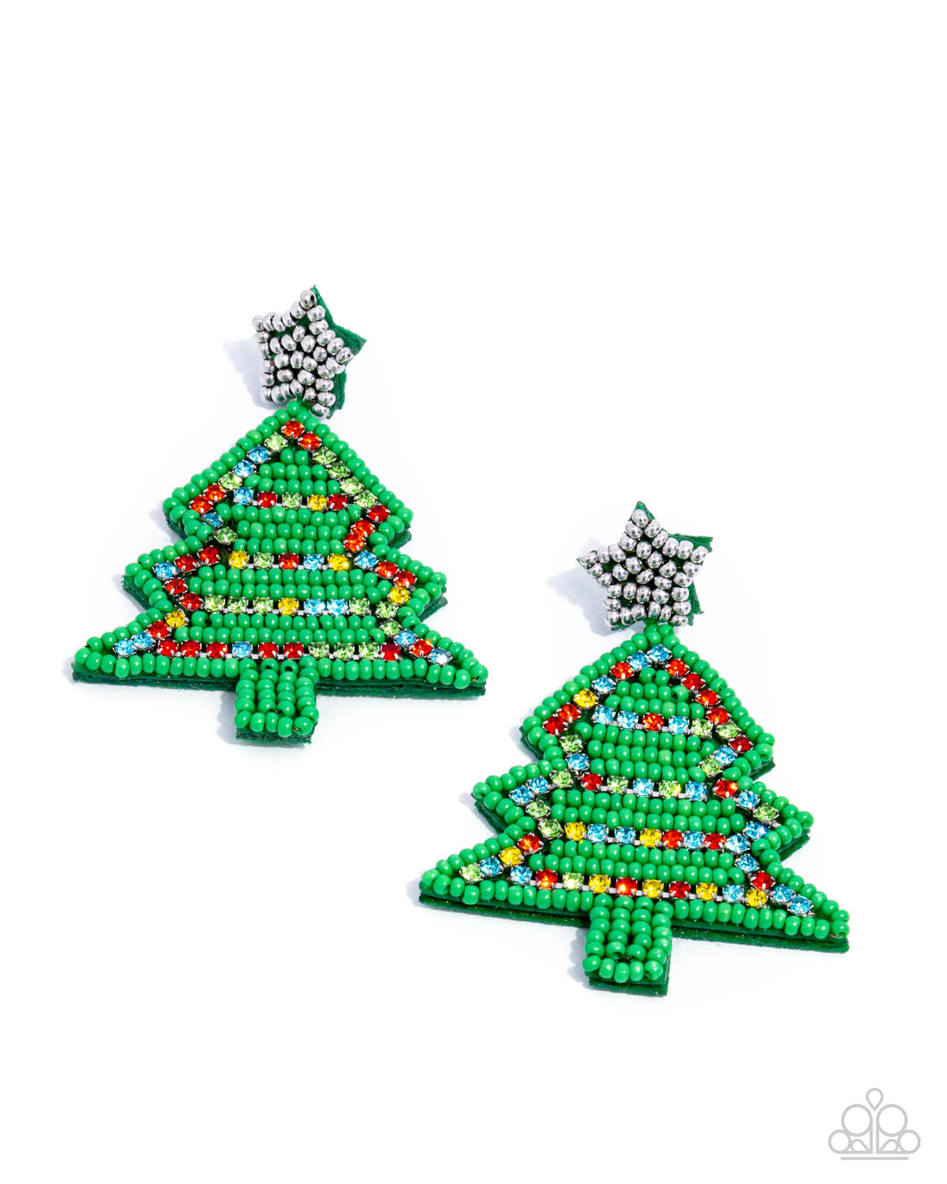 Tannenbaum Tapestry - Multi - Paparazzi Earrings