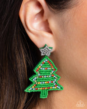 Load image into Gallery viewer, Tannenbaum Tapestry - Multi - Paparazzi Earrings
