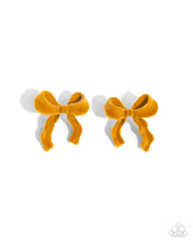 Load image into Gallery viewer, Dapper Dedication - Yellow Earrings
