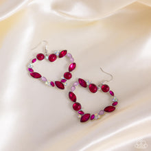 Load image into Gallery viewer, Heart Hierarchy - Pink - Paparazzi Earrings
