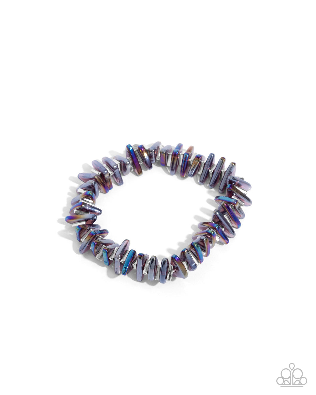 Multicolored Musings - Multi Oil Spill Bracelet - Paparazzi