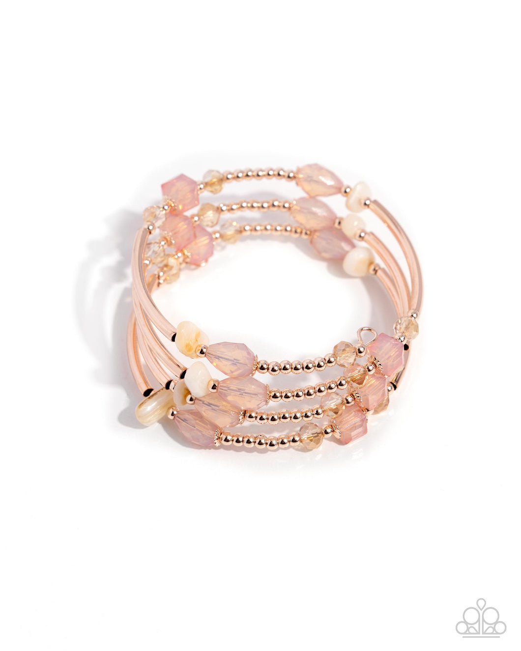 Multiple Choice - Rose Gold Coil Bracelet
