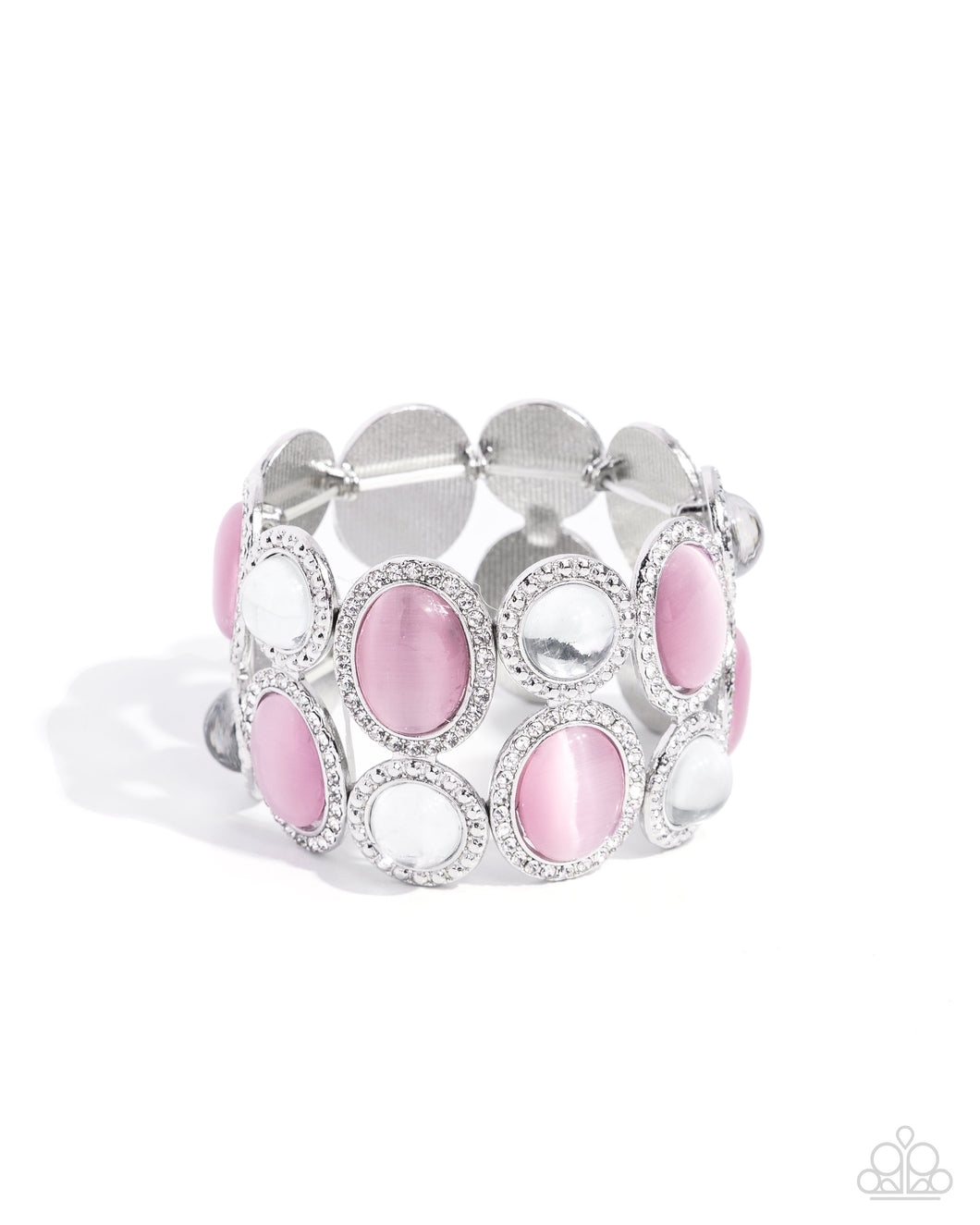 Affixed Appeal - Pink Bracelet - Paparazzi