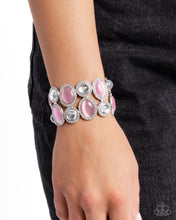 Load image into Gallery viewer, Affixed Appeal - Pink Bracelet - Paparazzi
