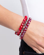 Load image into Gallery viewer, Memorable Makeover - Red Coil Bracelet - Paparazzi
