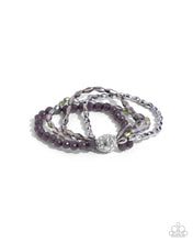 Load image into Gallery viewer, Beaded Boundary - Silver - Paparazzi Bracelet
