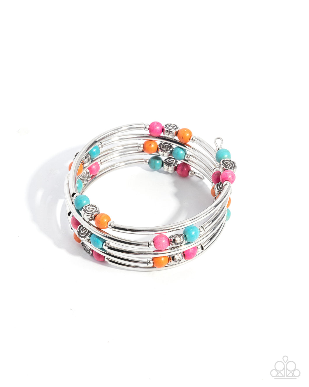 Classic Cowboy - Pink Coil Bracelet - Paparazzi