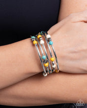 Load image into Gallery viewer, Classic Cowboy - Yellow Coil Bracelet - Paparazzi
