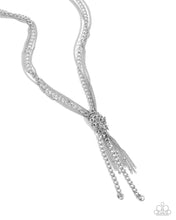 Load image into Gallery viewer, Ignited Industry - Silver - Paparazzi Necklace
