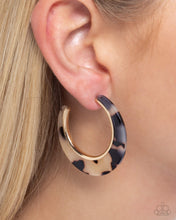 Load image into Gallery viewer, Patterned Promotion - Brown - Paparazzi Earrings
