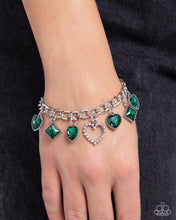 Load image into Gallery viewer, Framed Future - Green - Paparazzi Bracelet
