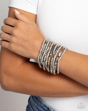 Load image into Gallery viewer, Spirited Stack - Silver - Paparazzi Bracelet
