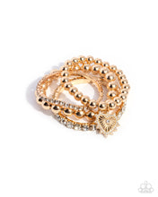 Load image into Gallery viewer, PREORDER ~ Excessive Elegance - Gold - Paparazzi Bracelet
