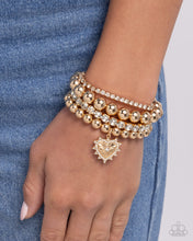 Load image into Gallery viewer, PREORDER ~ Excessive Elegance - Gold - Paparazzi Bracelet
