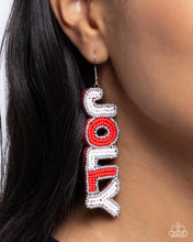 Load image into Gallery viewer, Jolly Holiday - Multi - Paparazzi Earrings
