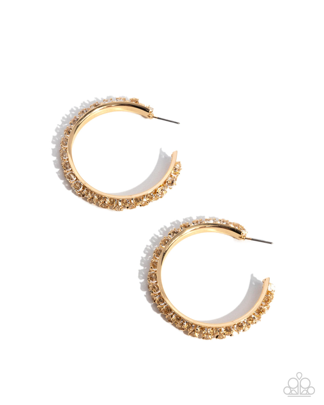 Glowing Garland - Gold - Paparazzi Hoops