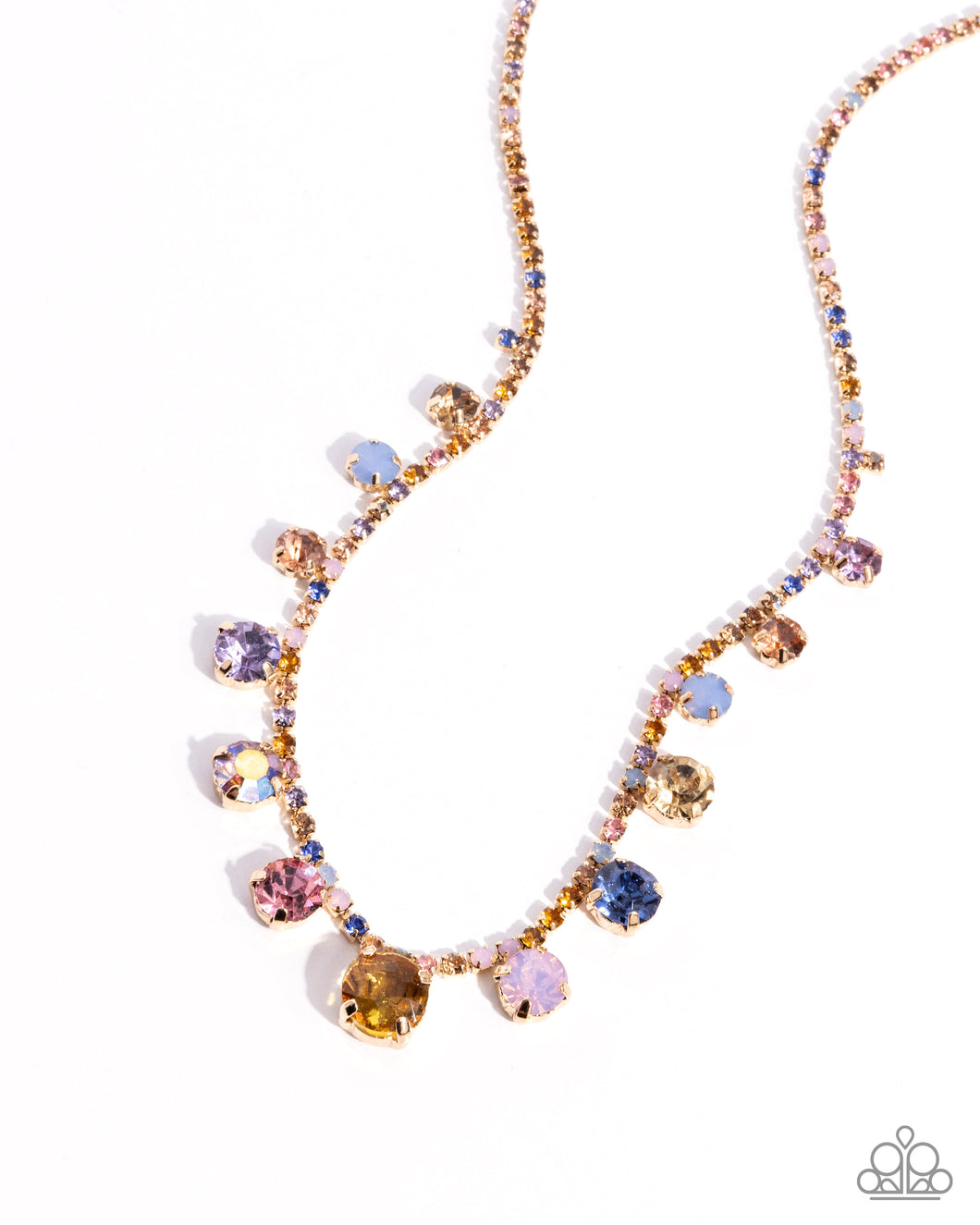 Colorful Countess - Multi - Paparazzi Necklace