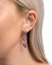 Load image into Gallery viewer, One Of The Girls - Pink - Paparazzi Earrings
