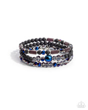 Load image into Gallery viewer, Dreamy Dance - Black - Paparazzi Bracelet
