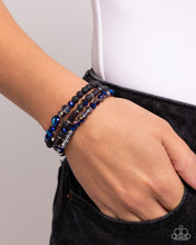 Load image into Gallery viewer, Dreamy Dance - Black - Paparazzi Bracelet
