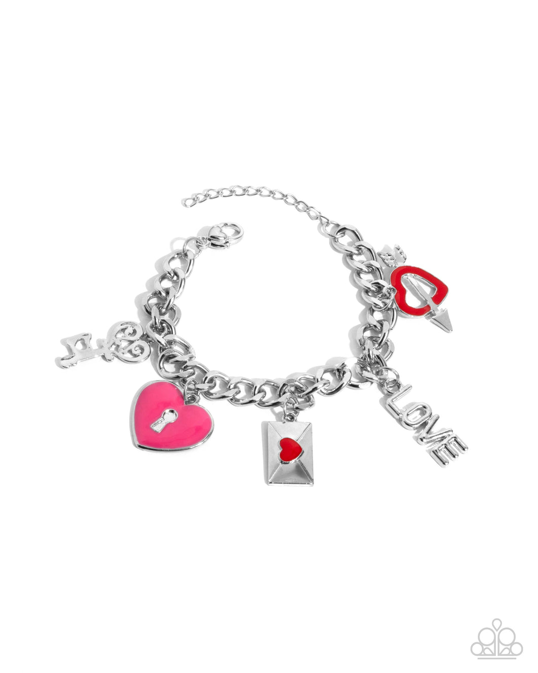 PREORDER ~ Valentines Variety - Multi - Paparazzi Bracelet