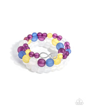 Load image into Gallery viewer, Simplistic Stack - Purple - Paparazzi Bracelet
