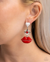 Load image into Gallery viewer, Let Me Kiss You - Red - Paparazzi Earrings
