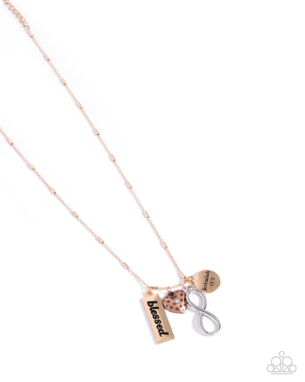 Confidence in Him - Multi - Paparazzi Necklace